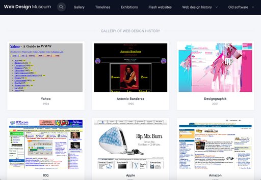The Web Design Musuem