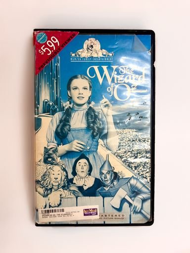 The Wizard of Oz VHS Tape