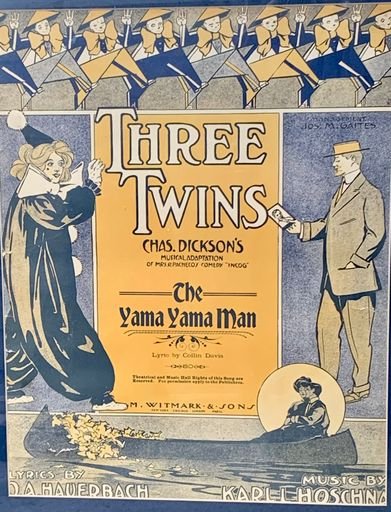 “The Yama Yama Man” The Three Twins (1909)