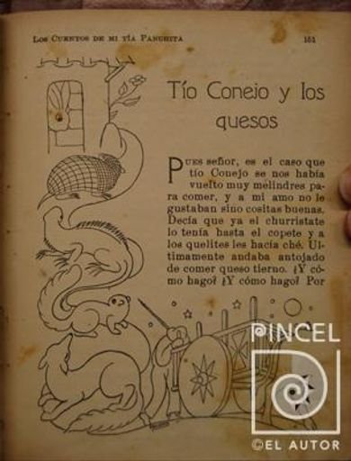 Tio conejo y los quesos (Uncle Rabbit and the cheeses)