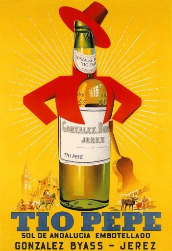 Tío Pepe - Fino Sherry Poster