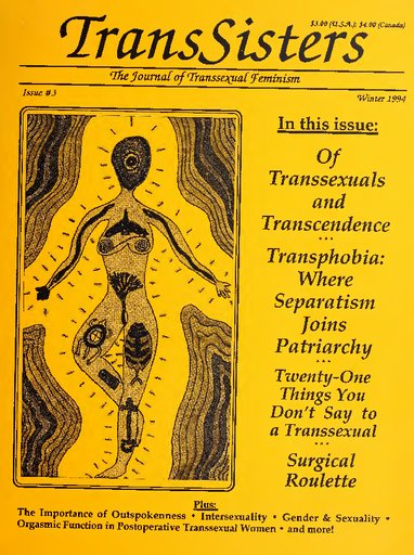 TransSisters: The Journal of Transexual Feminism, issue #3