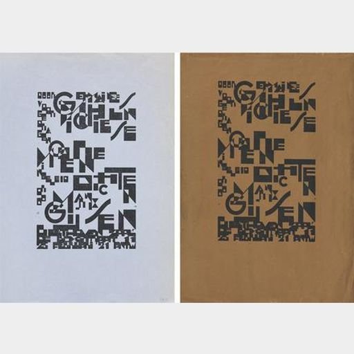 Two Linocut Proofs