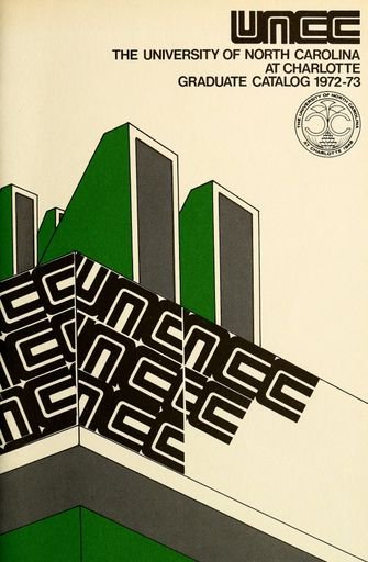 UNCC Graduate Catalog 1972–1973