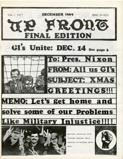 Up Front; Vol.1, No.7