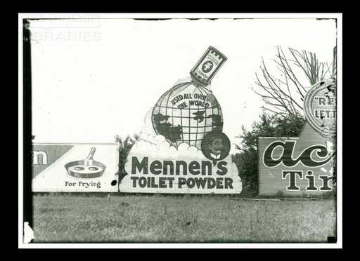 “Used all Over The World Mennen’s Toilet Powder”