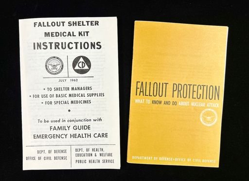 Various U.S. Government Publications Related to Nuclear Attack Preparation (1961–63) 