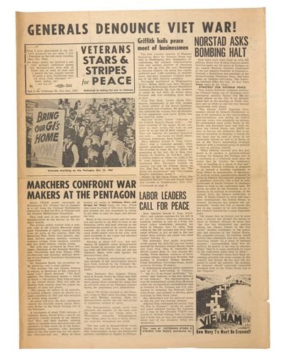 Veterans Stars and Stripes for Peace; vol. 1, no. 3