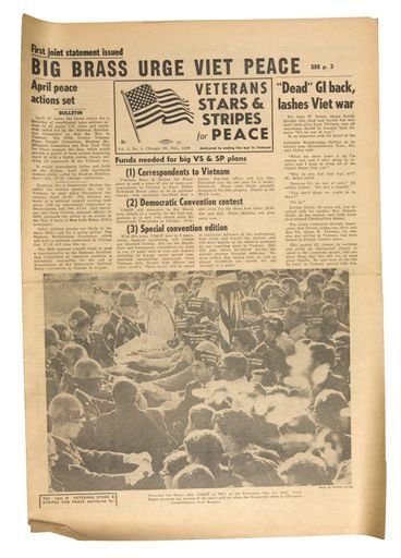 Veterans Stars and Stripes for Peace; vol. 1, no. 5