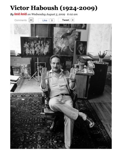 “Victor Haboush (1924-2009)“ article