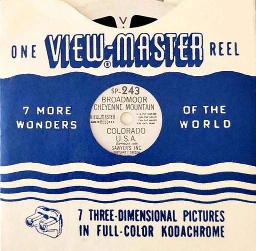 View-Master Reel Sleeve for 7 More Wonders of the World
