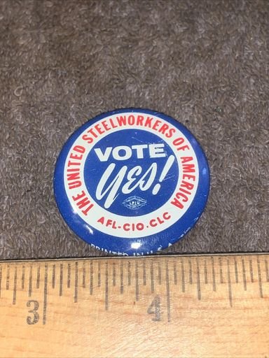 Vote Yes, AFL Pin