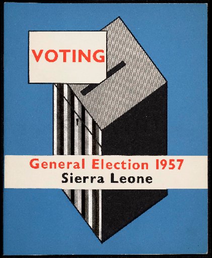 Voting- General Election 1957- Sierra Leone