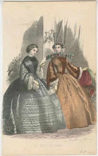 Walking Dress, Les Modes Parisiennes