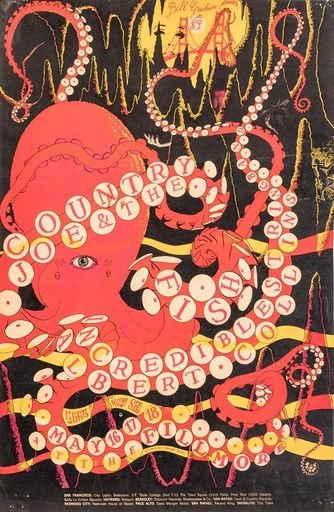 Weisser, Wilfred. Country Joe and the Fish, The Incredible String Band, Albert Collins at the Fillmore