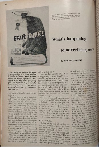 “What is happening to advertising art?“