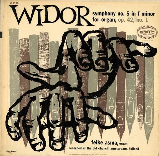 Widor (Feike Asma – Symphony No. 5 In F Minor for Organ, Op. 42, No. 1)
