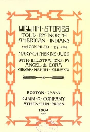 Wigwam Stories Told by North American Indians