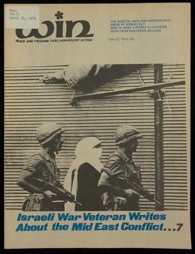 Win Peace and Freedom Through Nonviolent Action; vol. 10, no. 15