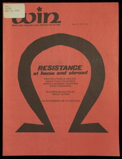 Win Peace and Freedom Through Nonviolent Action; vol. 10, no. 18