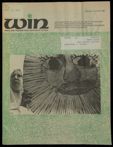 Win Peace and Freedom Through Nonviolent Action; vol. 10, no. 30