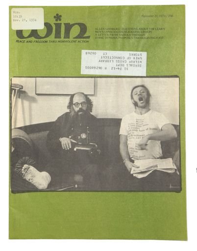 Win Peace and Freedom Through Nonviolent Action; vol. 10, no. 39