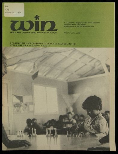 Win Peace and Freedom Through Nonviolent Action; vol. 10, no. 9