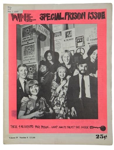 Win Peace and Freedom Through Nonviolent Action; vol. 4, no. 8