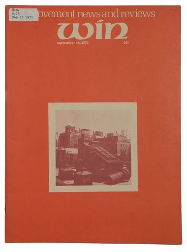 Win Peace and Freedom Through Nonviolent Action; vol. 6, no. 15