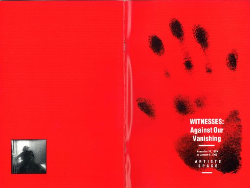 Witnesses: Against Our Vanishing Exhibition Catalog