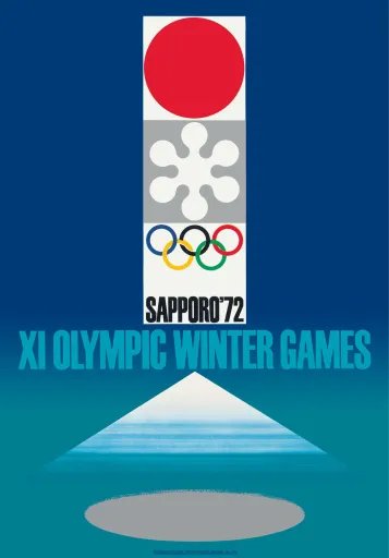 XI Olympic Winter Games Poster