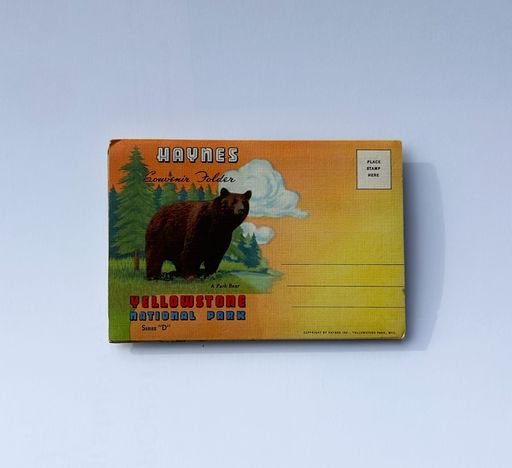 Yellowstone National Park Series “D” Haynes Souvenir Folder