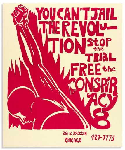 “You Can’t Jail the Revolution. Stop the Trial, Free the Conspiracy 8.“