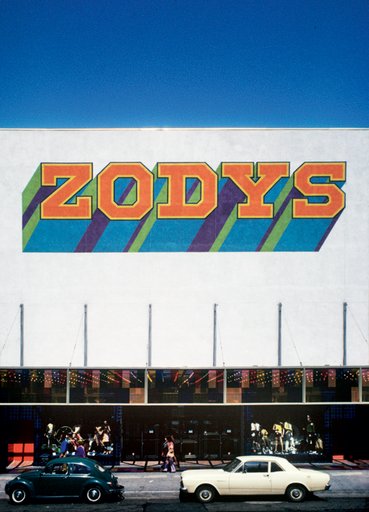 Zody's Discount Department store (sign)
