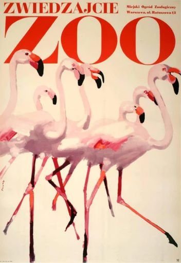Zwiedzajcie Zoo - Pink Flamingos