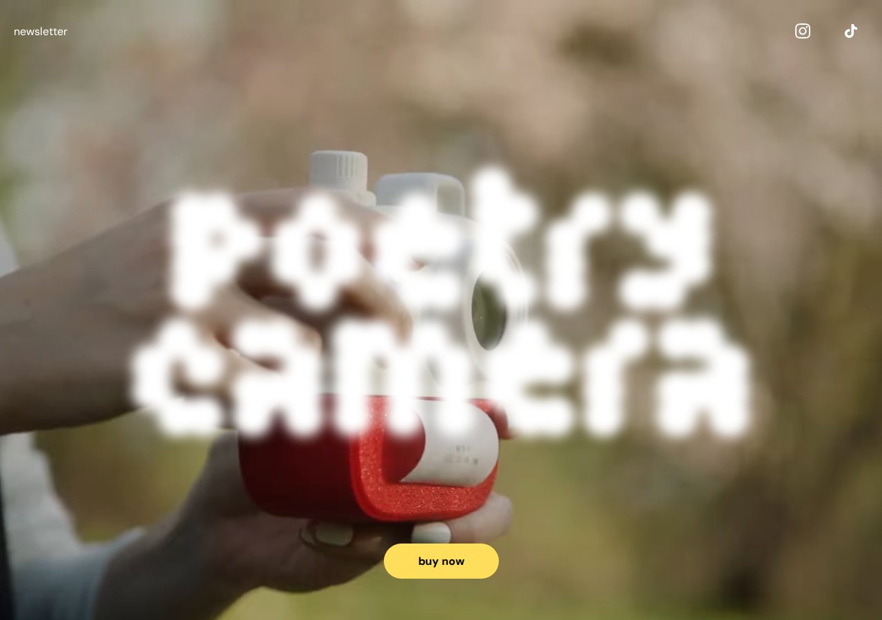 Poetry Camera
