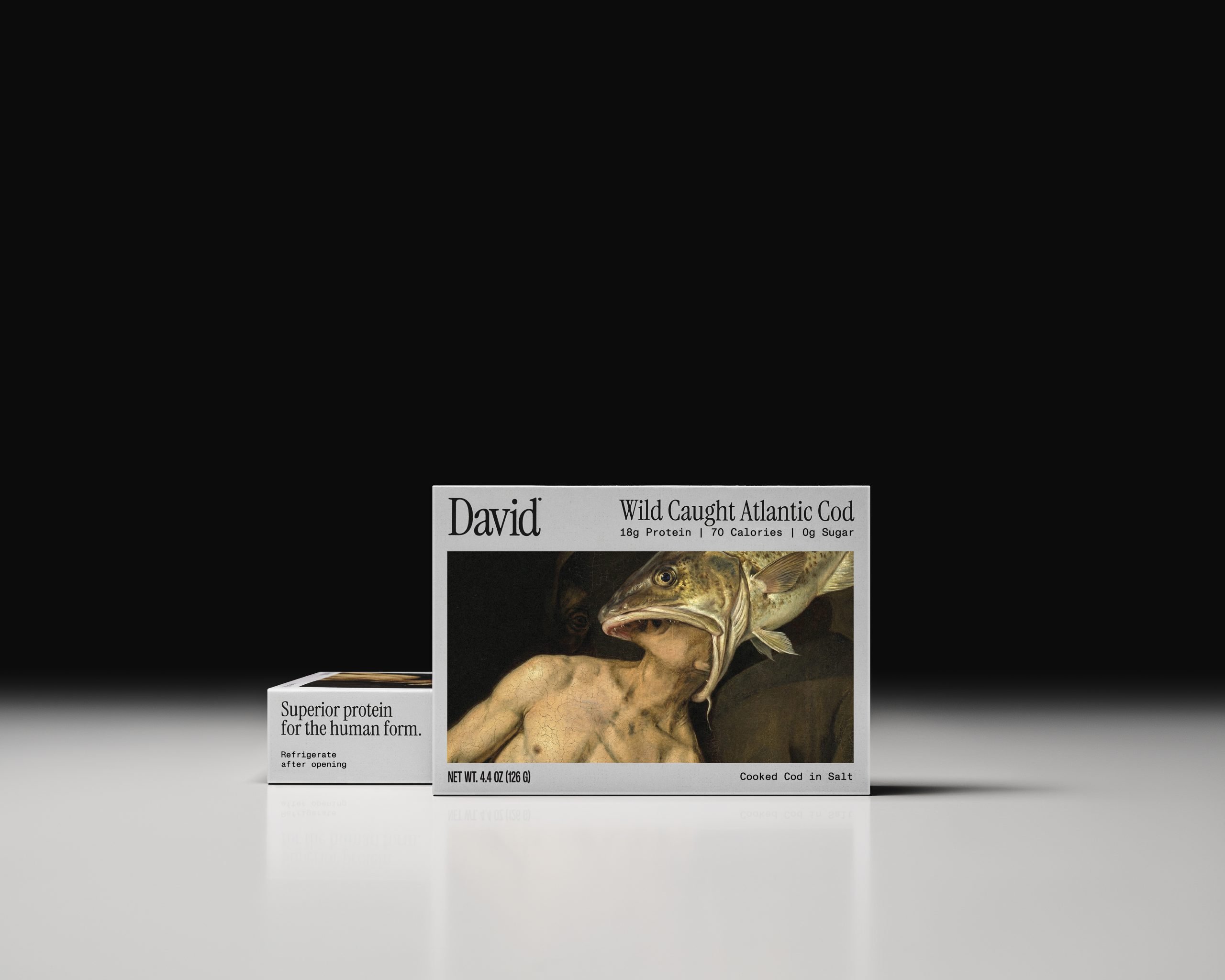 David Protein Launches Tinned Fish Because The Tin is Mightier Than the Plastic-Wrapped Cod