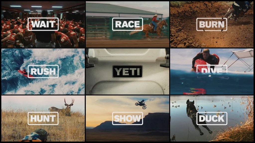 Yeti’s New Campaign By W+K Replaces Its Brand Name With ‘Four-Letter Words’