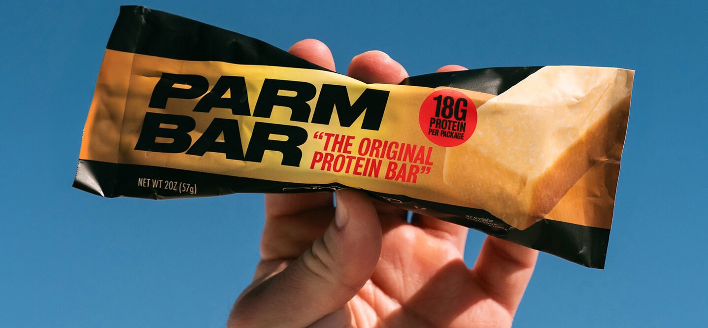 Body by Cheese: ‘Parm Bars’ Rebrand Parmesan as a High-Protein Gym Snack