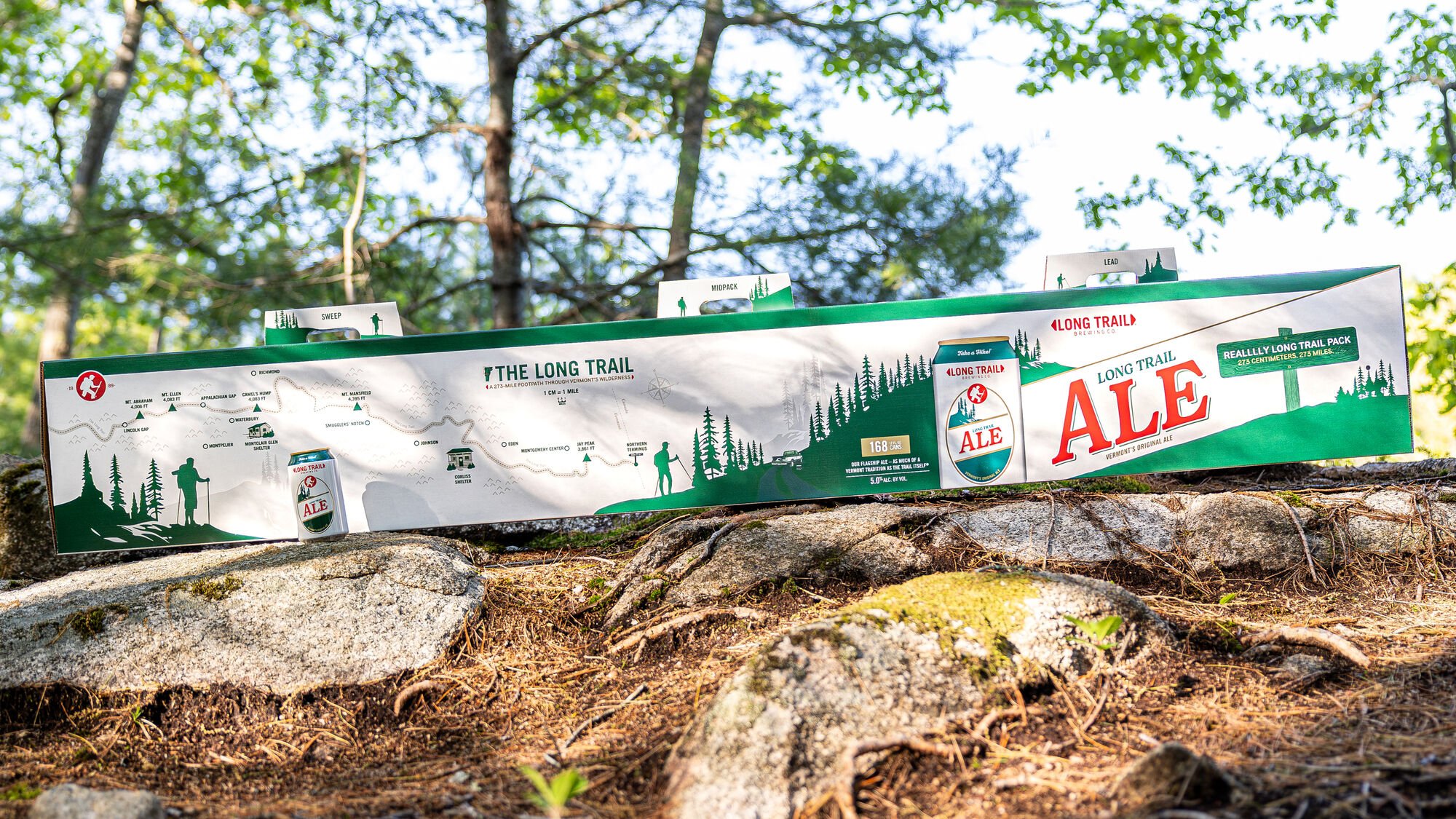 Long Trail Brewing Made a 273-Centimeter Beer Pack and It’s Very Vermont