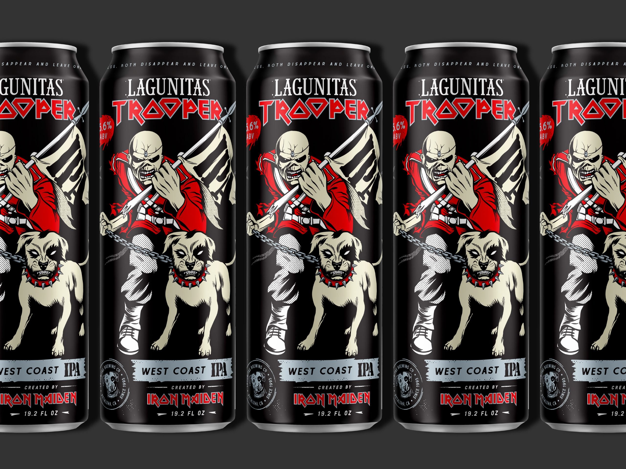 Lagunitas and Iron Maiden Partner On Latest ‘Trooper’ Beer
