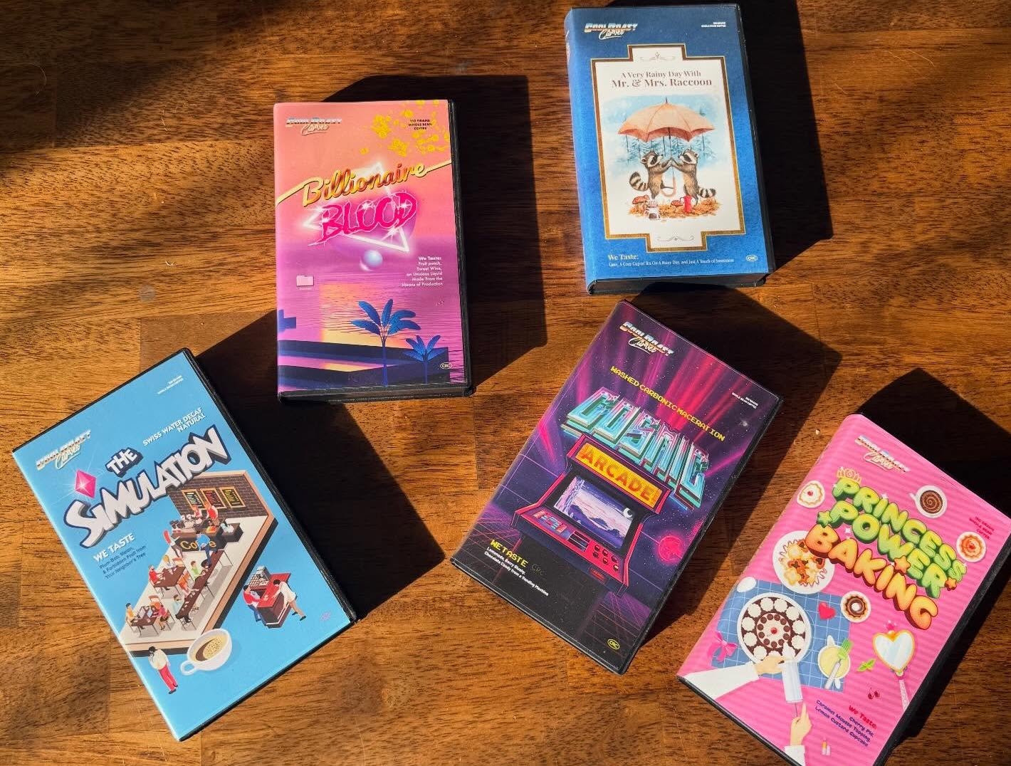 Cool Roast Curves Brews Up Retro Vibes By Boxing Their Beans in VHS Cases