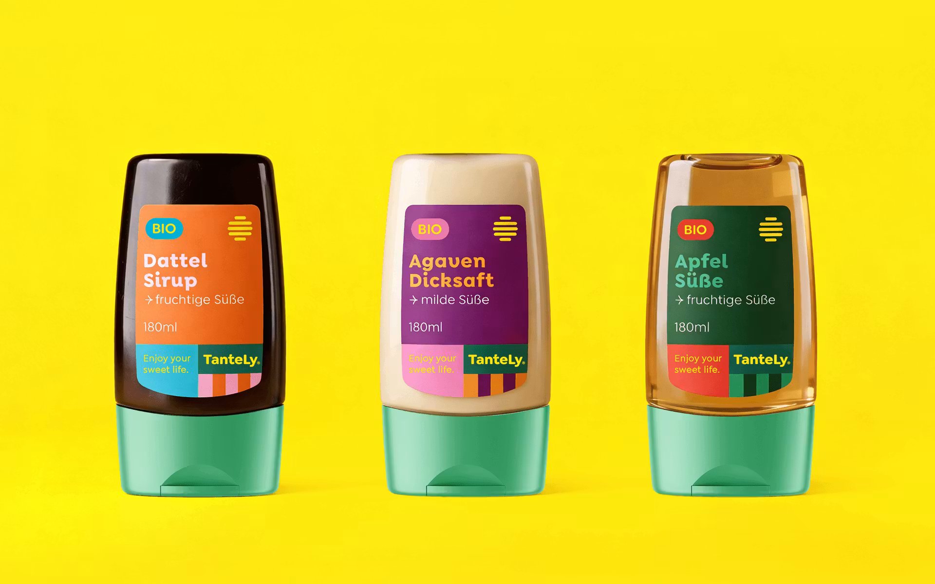 Honey Brand Waldhonig Turns Every Jar Into a Highly Organized World Of Color