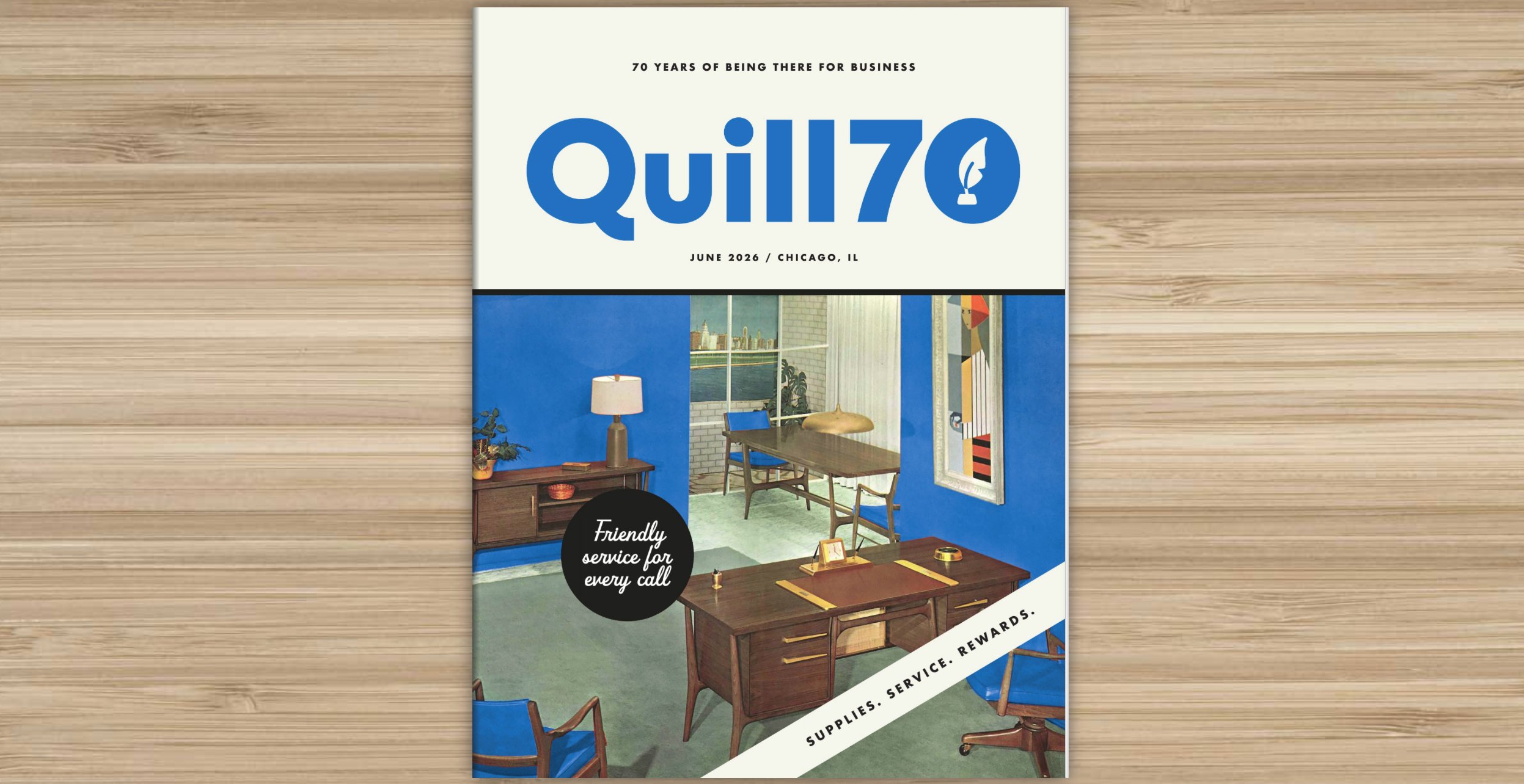 Put Down Your Smartphone and Flip Through Quill’s New Catalog On Your Coffee Break
