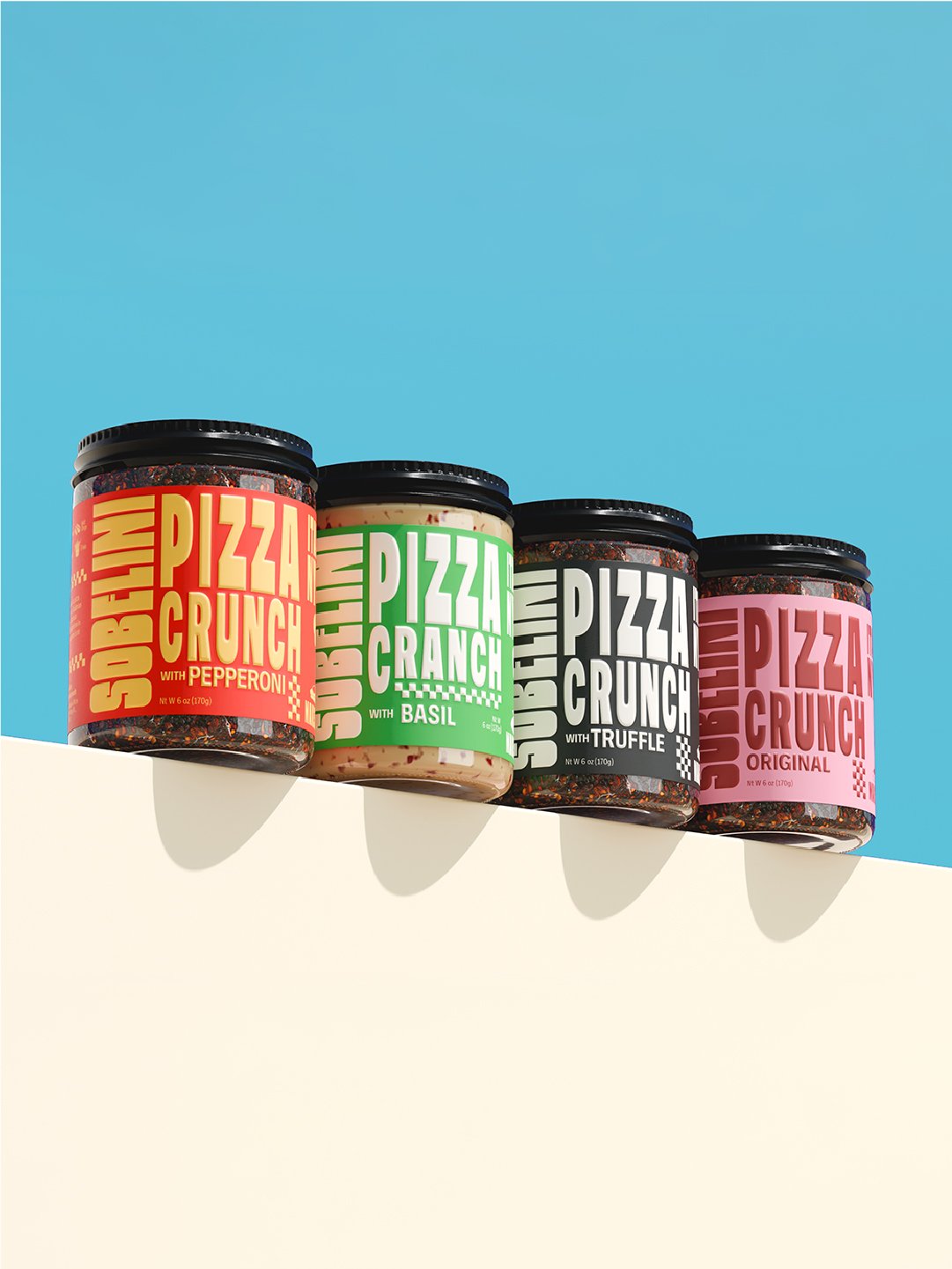 Sobelini Pizza Crunch Seasons Everything, Including the Shelf