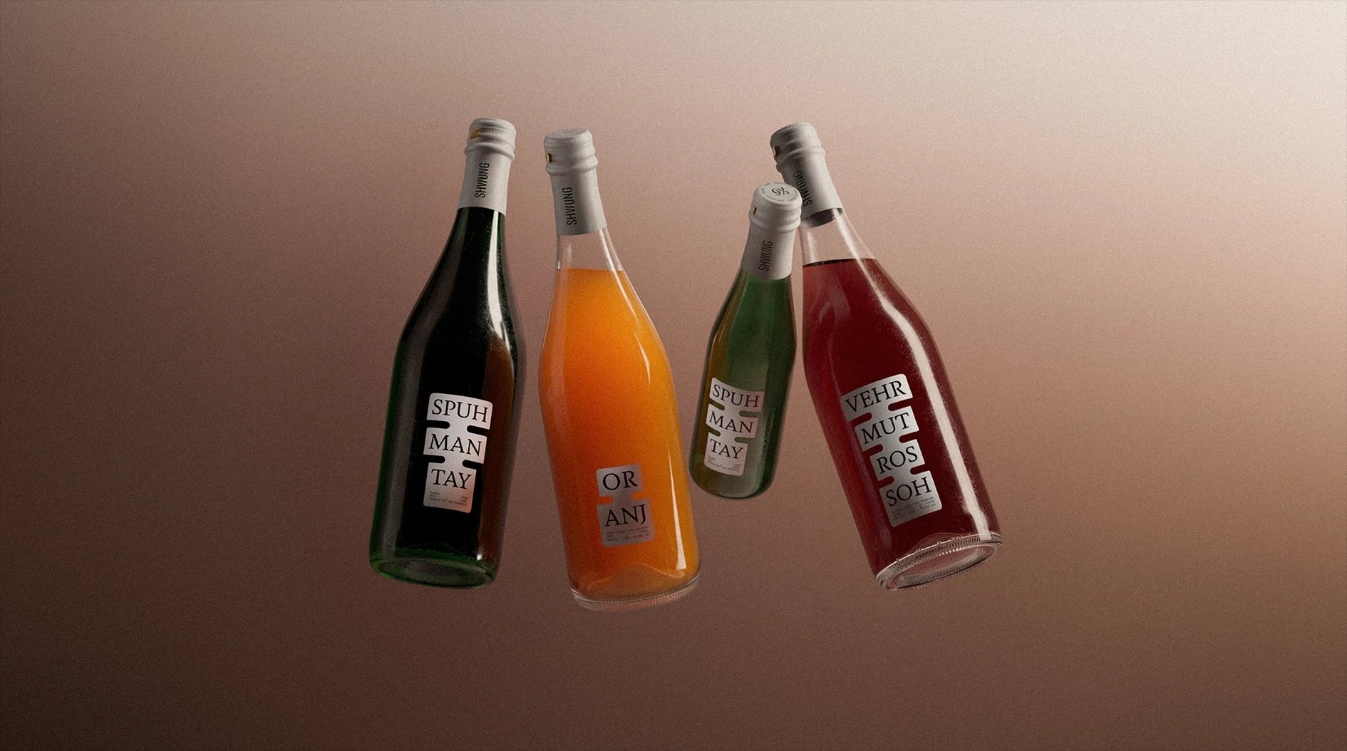 Fcklck Uses a Clever Phonetic Naming Convention for Shwung’s Sleek NA Wine Branding
