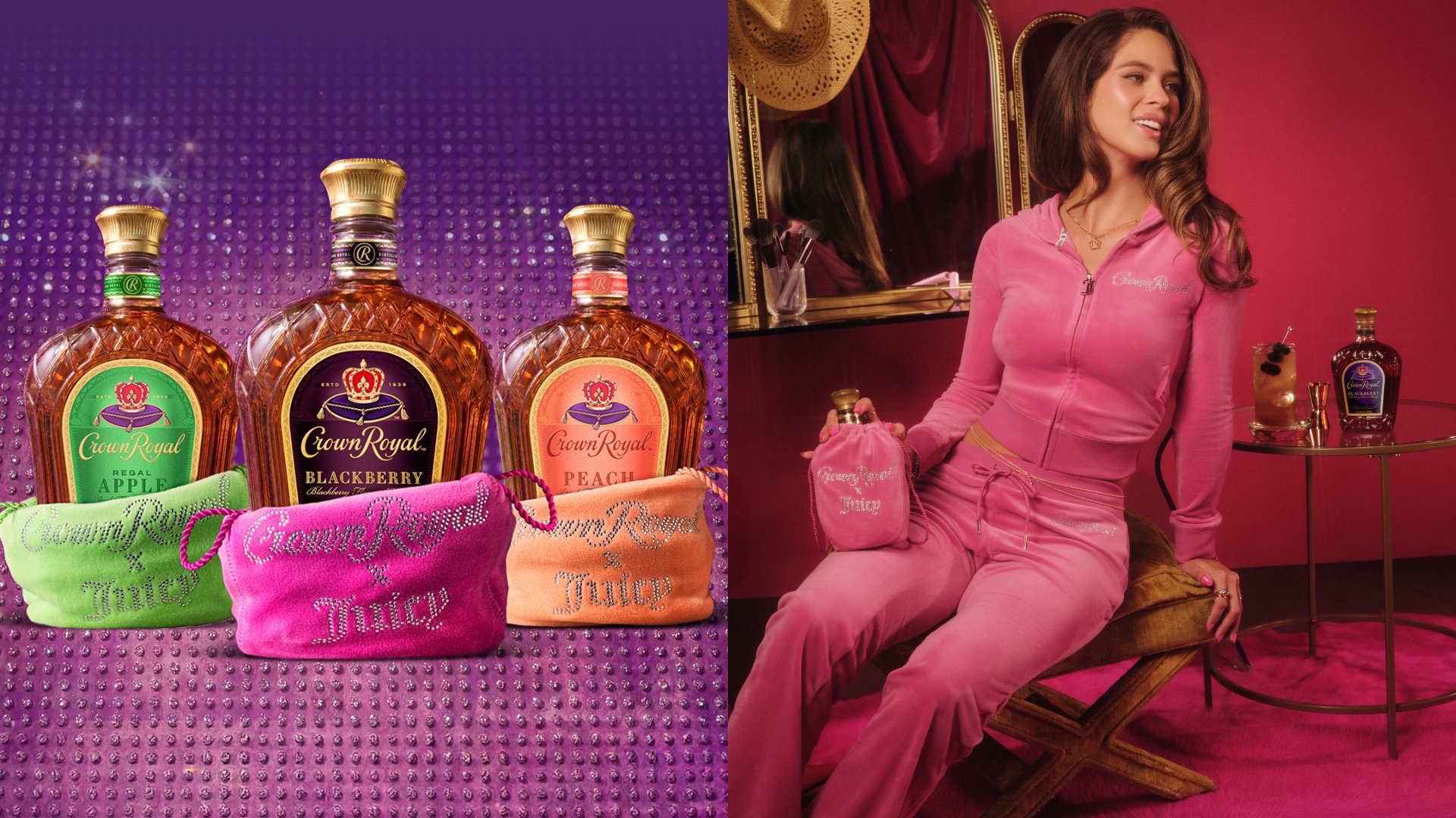 Crown Royal and Juicy Couture Drop a Velvety Smooth Collab