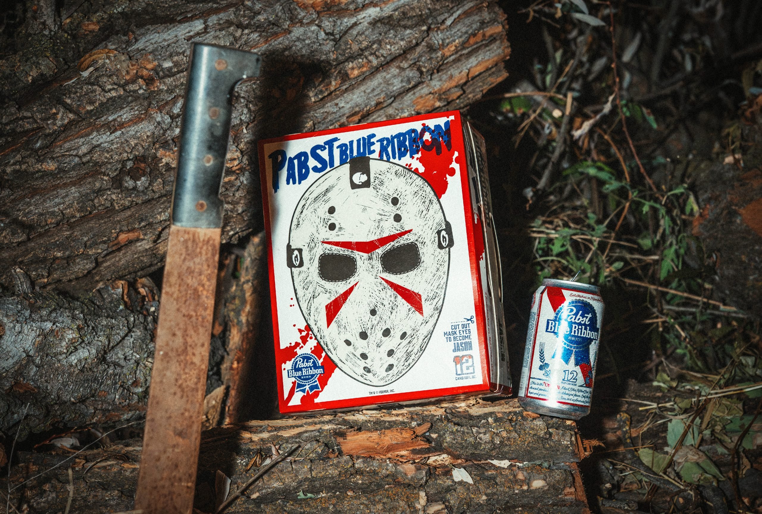 PBR and ‘Friday the 13th’ Team For 12-pack Boxes That Turn Into Jason’s Hockey Mask