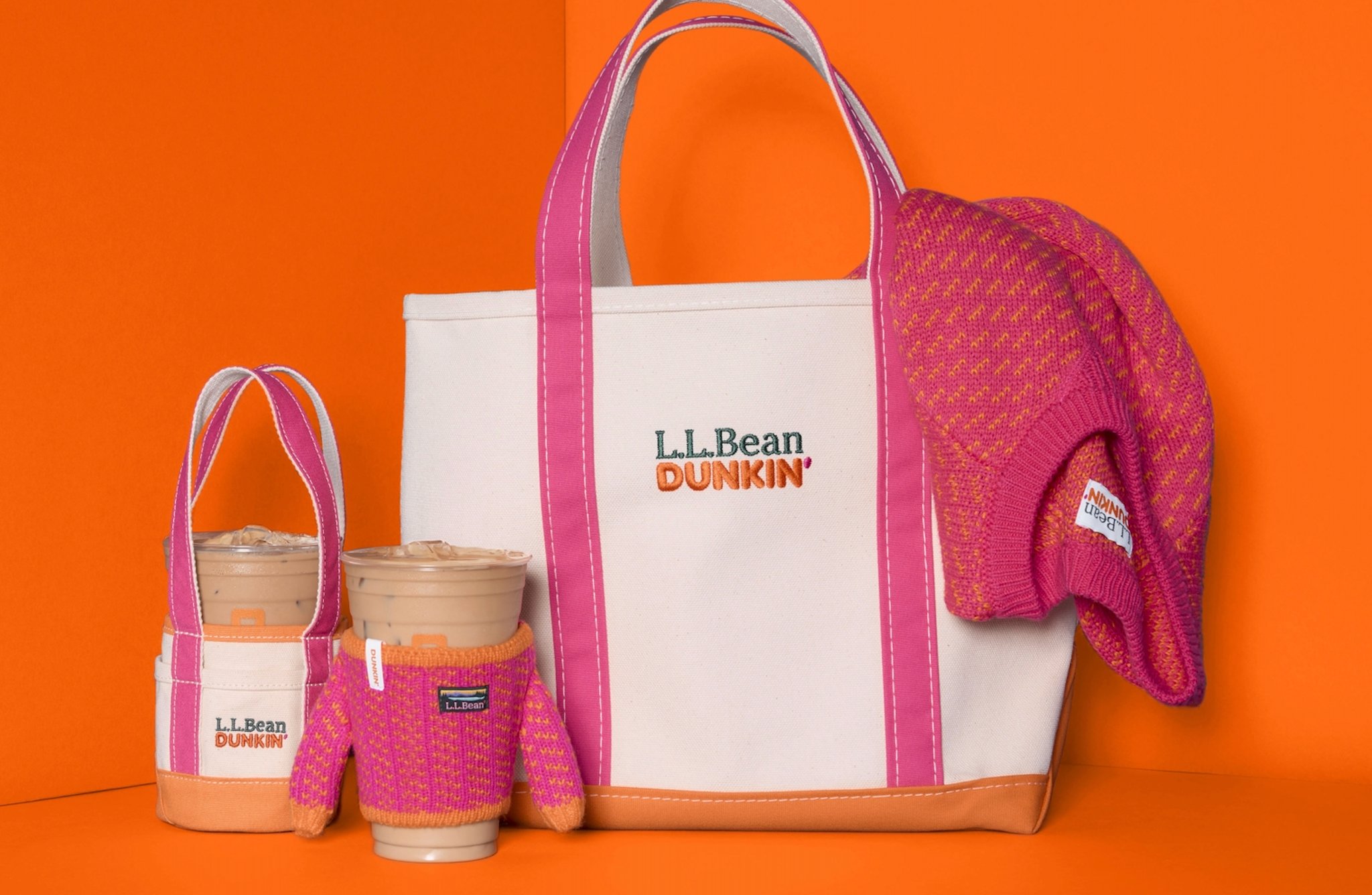 Sweater Weather, Anyone? Dunkin’ and L.L. Bean Collab For Sweater Cup Sleeve