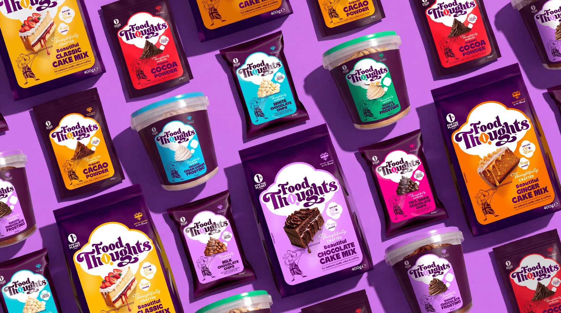 Food Thoughts Gives Baking Kits a Colorful New Recipe